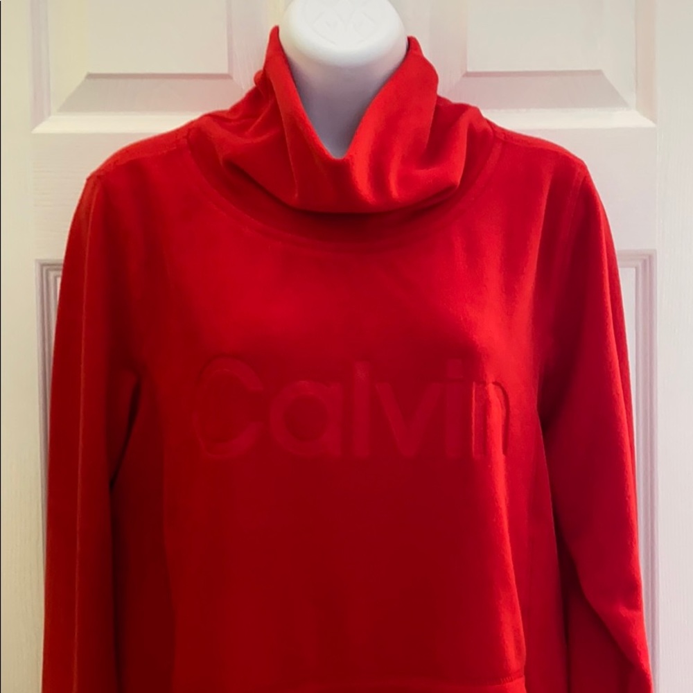 CALVIN KLEIN PERFORMANCE WOMENS FLEECE SWEATSHIRT